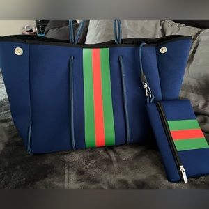 Parker Hyde neoprene purse.